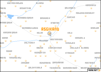 map of Asgīkand