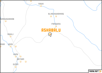 map of Ashabalu