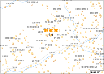 map of Ashārai