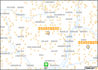 map of Ashārbanr