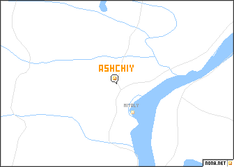 map of Ashchiy