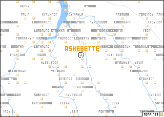 map of Ashebette