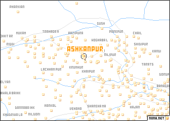 map of Ashkanpur