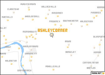 map of Ashley Corner