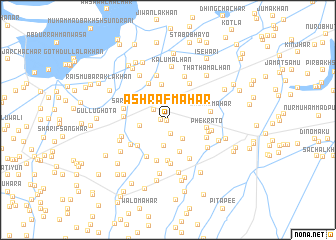 map of Ashraf Mahar