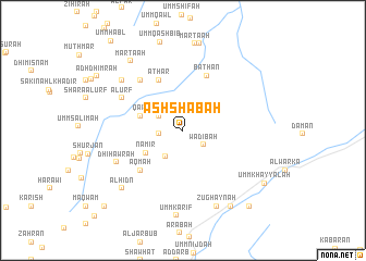 map of Ash Sha‘bah