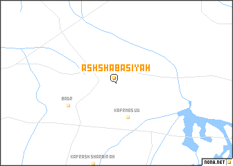 map of Ash Shabāsīyah