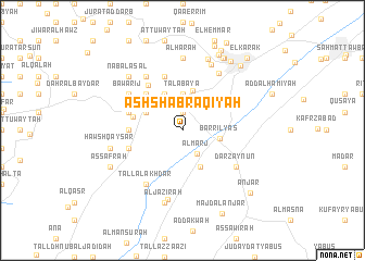 map of Ash Shabraqīyah