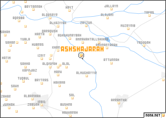 map of Ash Shajarah