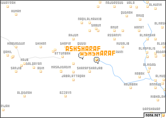 map of Ash Sharaf