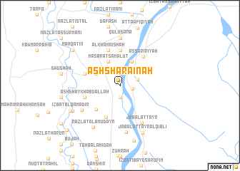 map of Ash Sharāʼinah