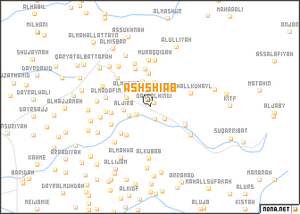 map of Ash Shi‘āb