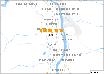 map of Ash Shinbāb