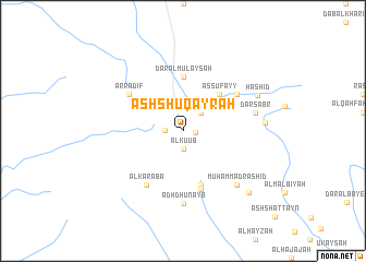 map of Ash Shuqayrah