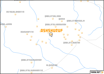 map of Ash Shurūf