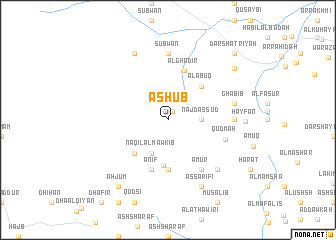 map of Ashub