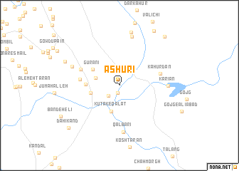 map of Āshūrī