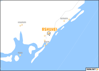 map of Ashuwei