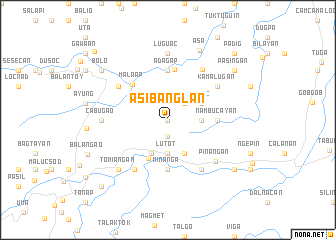 map of Asibanglan