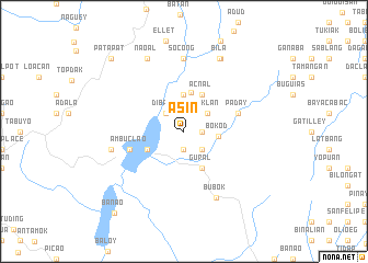 map of Asin