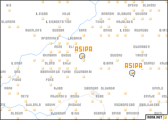 map of Asipa