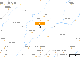 map of Āskera