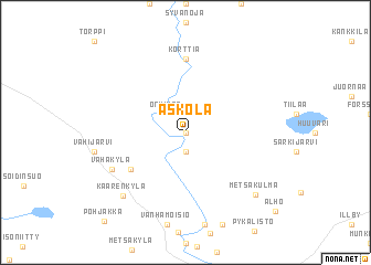 map of Askola