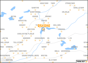 map of Askome