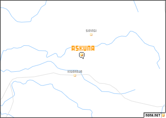 map of Āskuna