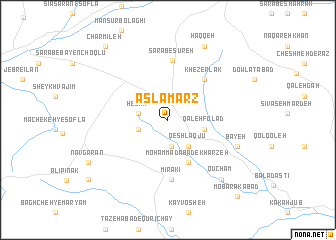 map of Aslamarz