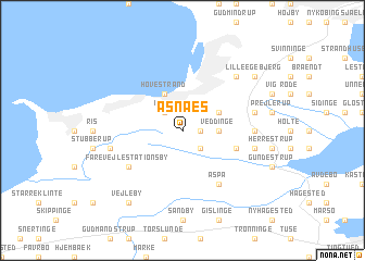 map of Asnæs