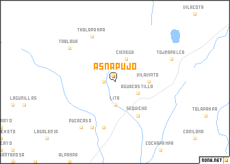 map of Asnapujo