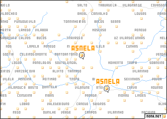 map of Asnela