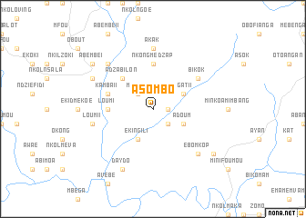 map of Asombo