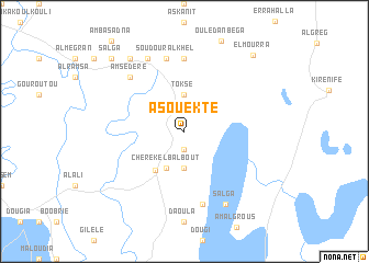 map of Asouekté