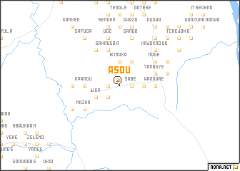 map of Asou