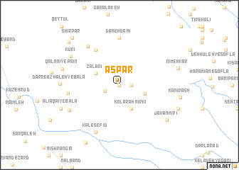 map of Aspar