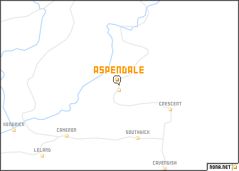 map of Aspendale