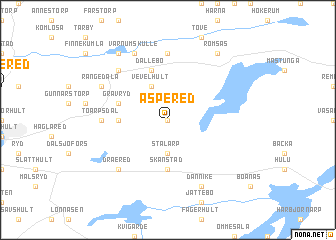 map of Äspered