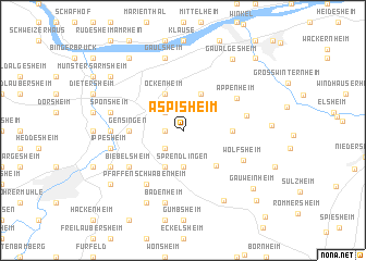 map of Aspisheim