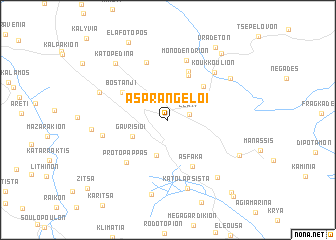 map of Asprángeloi