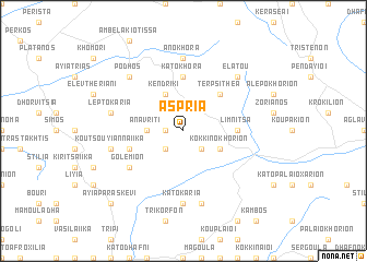 map of Aspriá