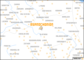 map of Asprochórion
