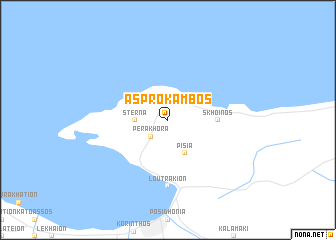 map of Asprókambos