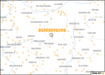 map of Asprórrevma