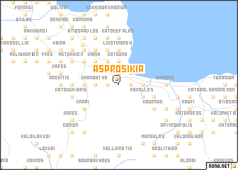 map of Asprosikiá