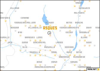 map of Asqués