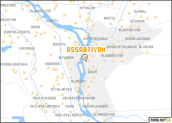map of As Sabtīyah