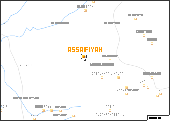 map of Aş Şāfīyah