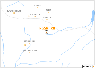 map of Aş Şafrāʼ